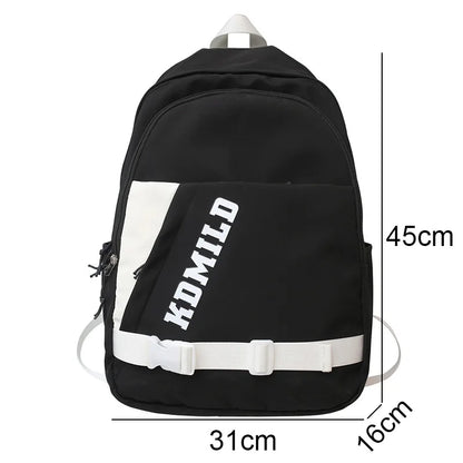 Cool Ladies Male Harajuku Purple Backpack Women Men Travel College Backpack Trendy Boy Girl Bag Fashion Female Laptop School Bag