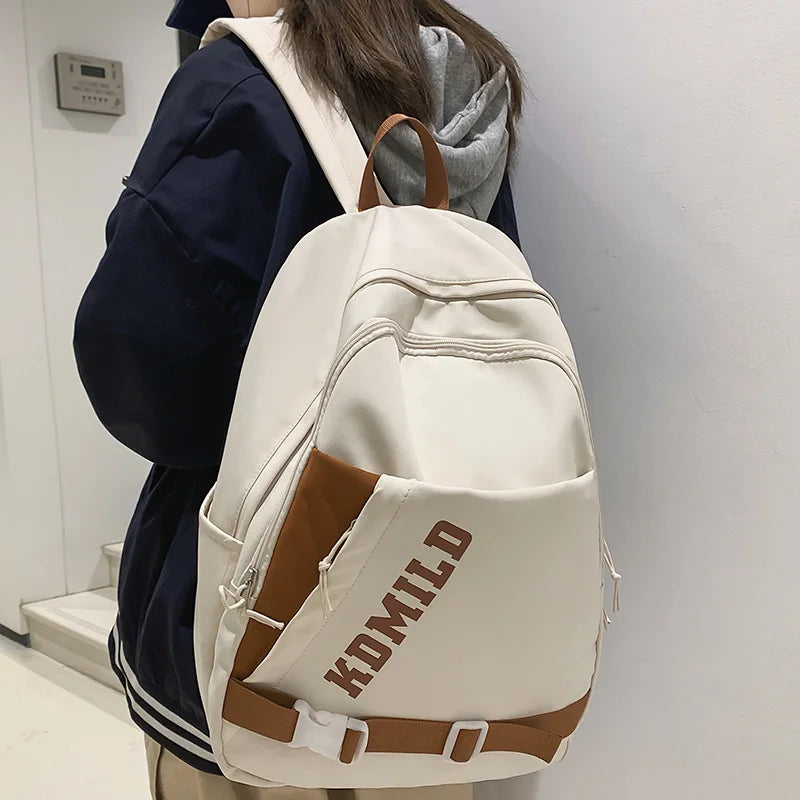 Cool Ladies Male Harajuku Purple Backpack Women Men Travel College Backpack Trendy Boy Girl Bag Fashion Female Laptop School Bag