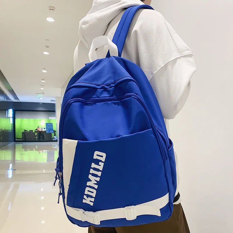 Cool Ladies Male Harajuku Purple Backpack Women Men Travel College Backpack Trendy Boy Girl Bag Fashion Female Laptop School Bag