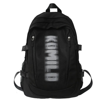 Cool Ladies Mesh High Capacity Bag Fashion Female Laptop College Backpack Women Net School Bag Girl Travel Book Backpack Leisure