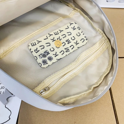 Cool Ladies Mesh High Capacity Bag Fashion Female Laptop College Backpack Women Net School Bag Girl Travel Book Backpack Leisure