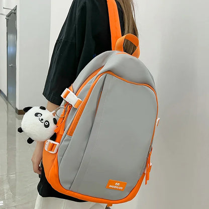 Cool Lady Men Travel Leisure Student Bag Girl Boy Laptop College Backpack Fashion Female Male Book Bag Women School Rucksack New