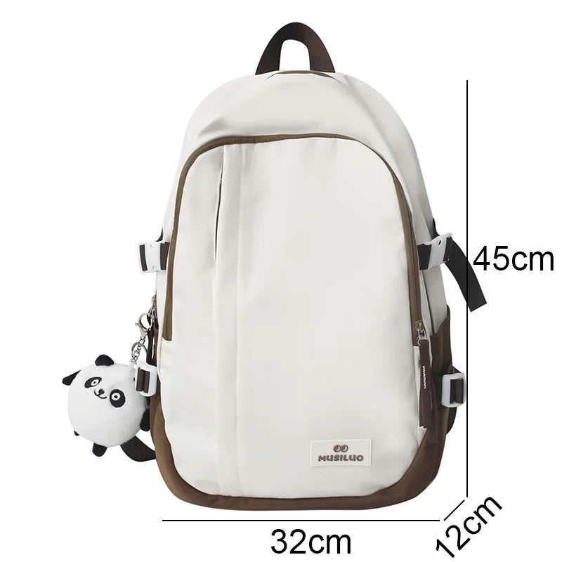 Cool Lady Men Travel Leisure Student Bag Girl Boy Laptop College Backpack Fashion Female Male Book Bag Women School Rucksack New