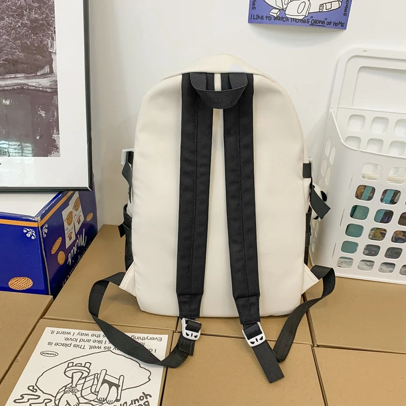 Cool Lady Men Travel Leisure Student Bag Girl Boy Laptop College Backpack Fashion Female Male Book Bag Women School Rucksack New