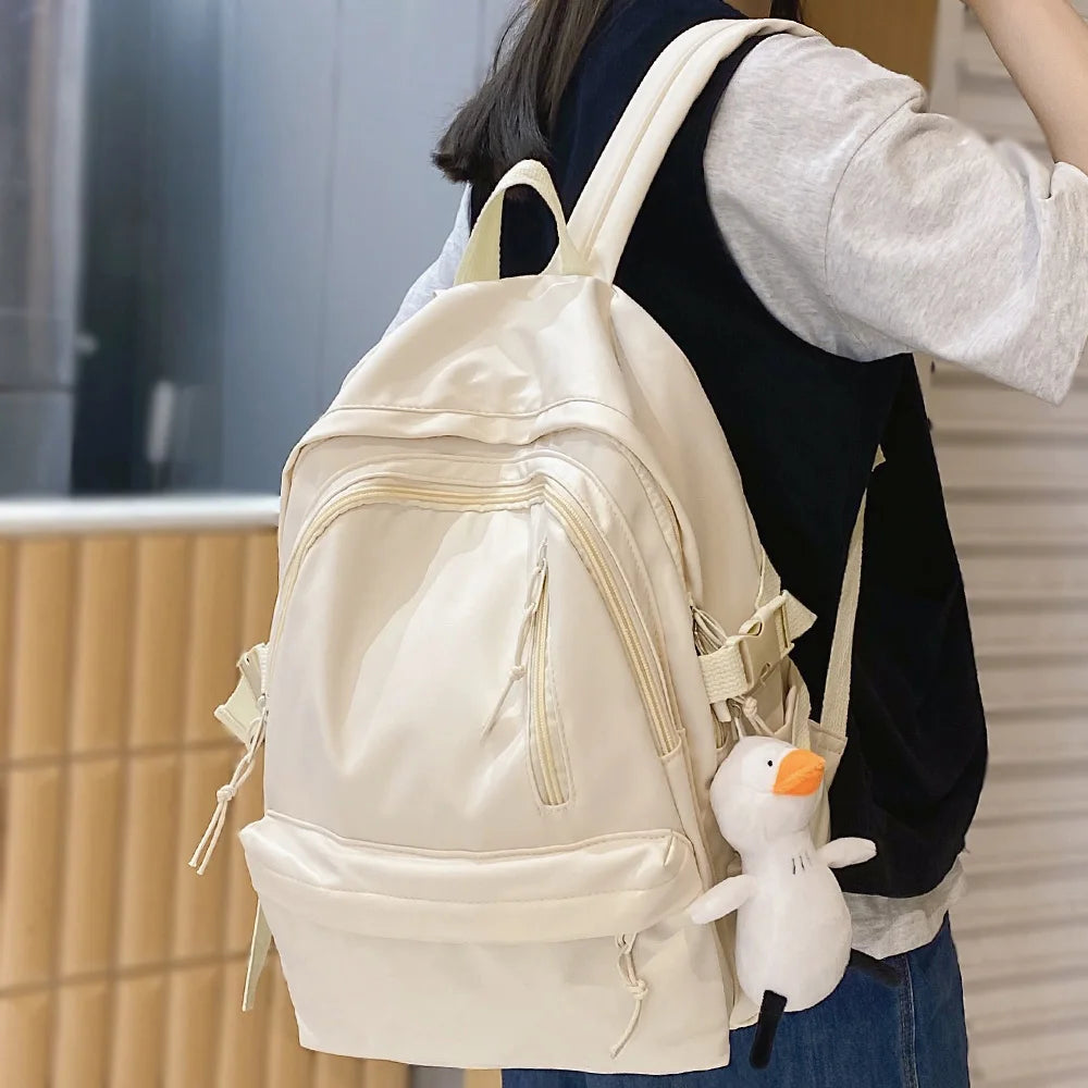 Cool Lady Travel Women Kawaii Backpack Fashion Girl Waterproof College Student Bag Teenager Book Bag Female Laptop Cute Backpack