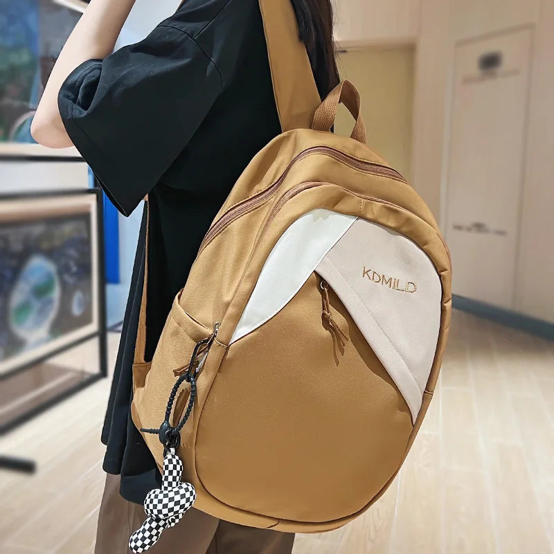 Cool Lady Trendy Leisure Book Bag Fashion Women Harajuku Backpack Girl Travel School Bag Female Cute Laptop College Backpack New