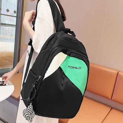 Cool Lady Trendy Leisure Book Bag Fashion Women Harajuku Backpack Girl Travel School Bag Female Cute Laptop College Backpack New