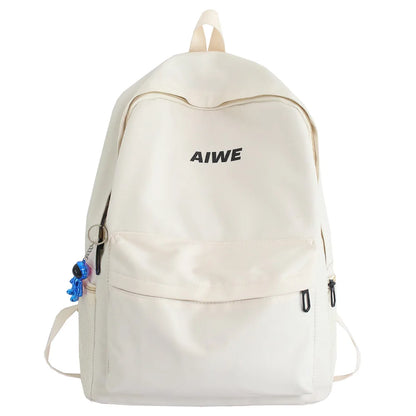 Cool Male Travel Female Solid Color New Backpack Lady Men Laptop Women Backpack Student Bag Boy Girl Harajuku School Bag Fashion