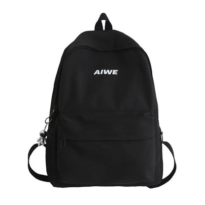 Cool Male Travel Female Solid Color New Lady Men Laptop Women Backpack Student Boy Girl Harajuku School Bag Fashion