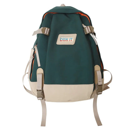 Cool Men Women Red School Backpack Trendy Ladies Nylon Travel Bag Girl Boy Laptop College Backpack Fashion Female Male Book Bags