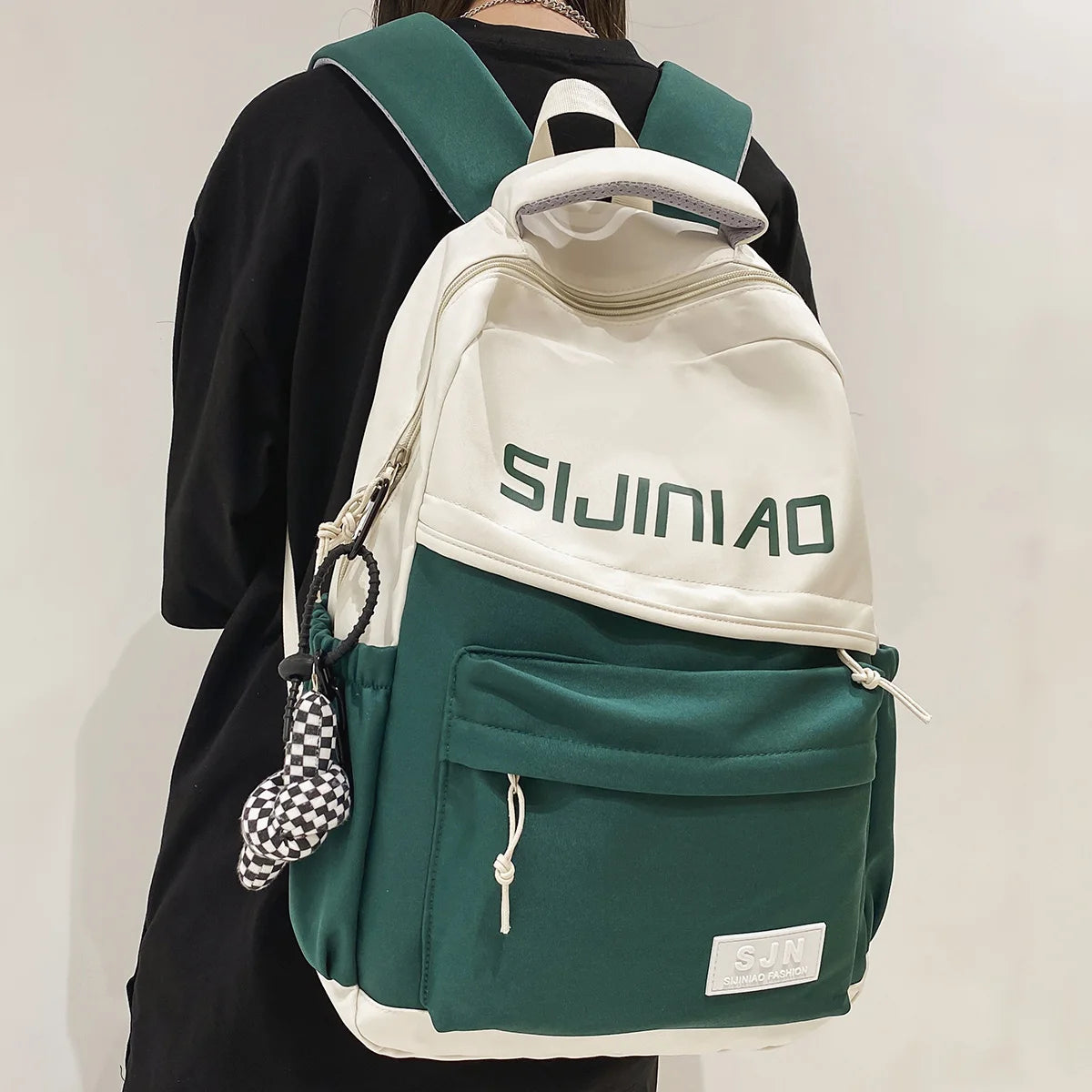 Cool New Female Travel Trendy Lady Laptop College Bag Girl Kawaii Nylon School Backpack Women Cute Student Book Backpack Fashion