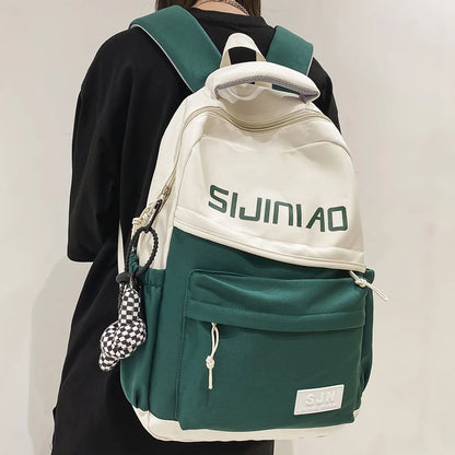 Cool New Female Travel Trendy Lady Laptop College Bag Girl Kawaii Nylon School Backpack Women Cute Student Book Backpack Fashion