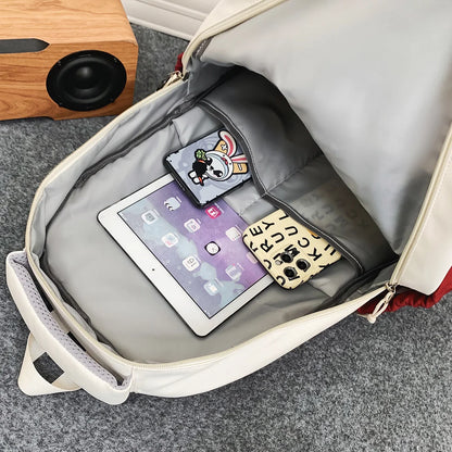 Cool New Female Travel Trendy Lady Laptop College Bag Girl Kawaii Nylon School Backpack Women Cute Student Book Backpack Fashion