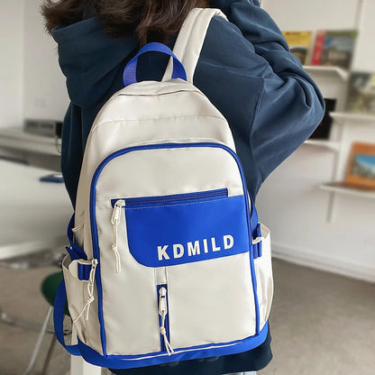 Cool Travel Nylon Women Kawaii Student Backpack Fashion New Lady Cute Bag Trendy Female Laptop College Backpack Girl School Bags