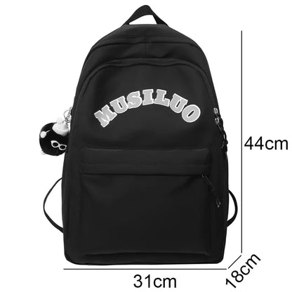 Cool Trendy Boy Girl Leisure Lady Travel Teenager Book Bag Women Men Nylon College Backpack Fashion Female Laptop School Bag New