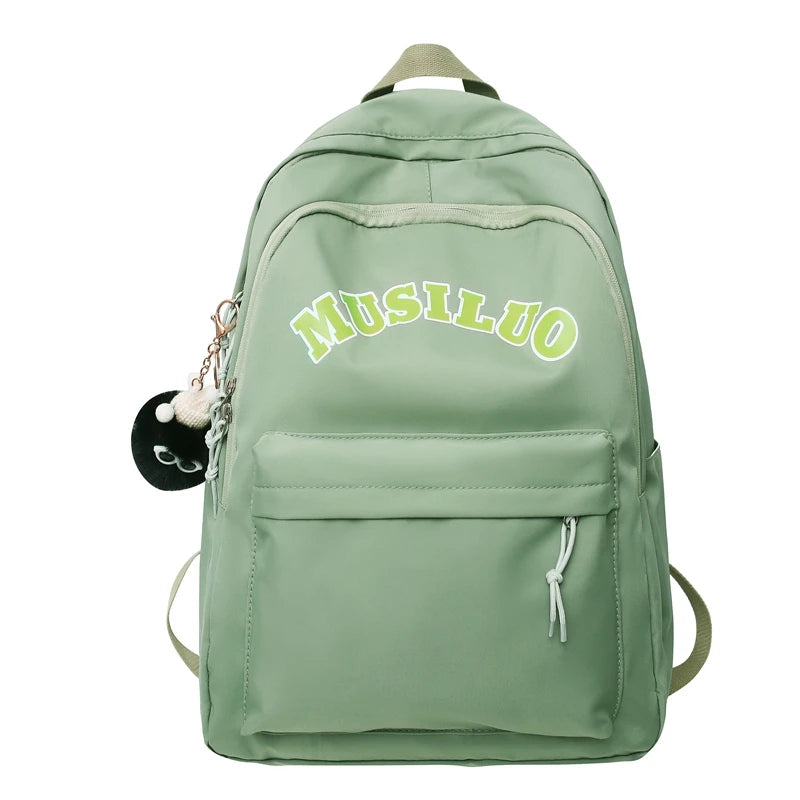 Cool Trendy Boy Girl Leisure Lady Travel Teenager Book Bag Women Men Nylon College Backpack Fashion Female Laptop School Bag New