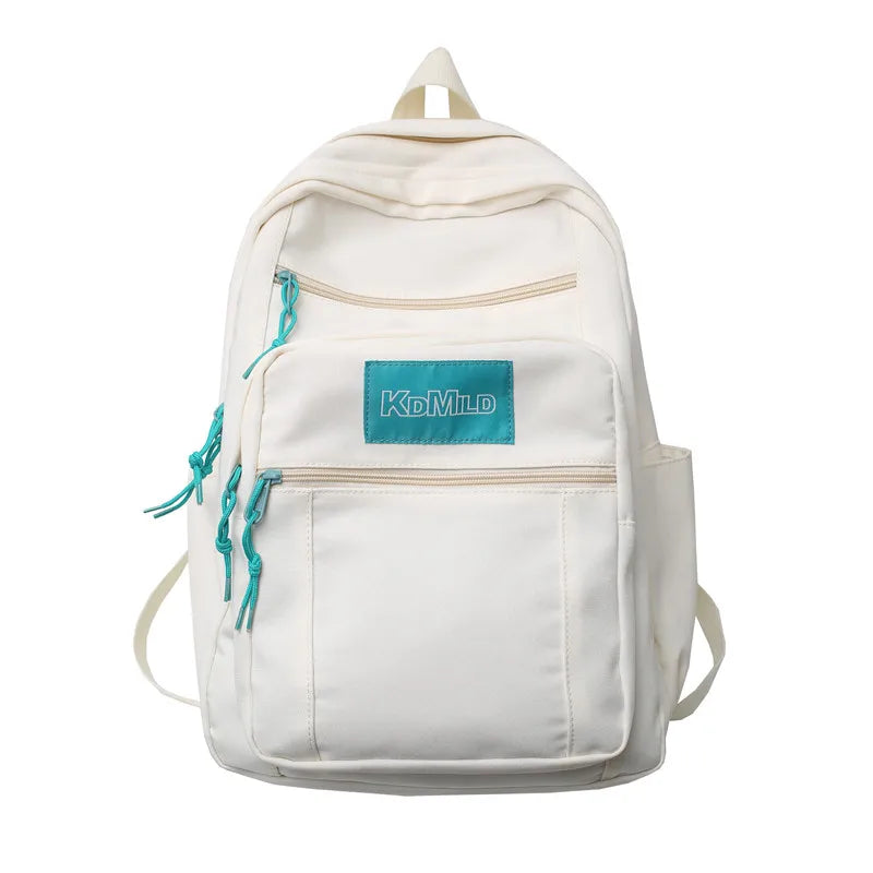 Cool Trendy Girl Boy College Backpack Lady Men School Bag New Nylon Laptop Male Women Backpack Fashion Female Travel Student Bag