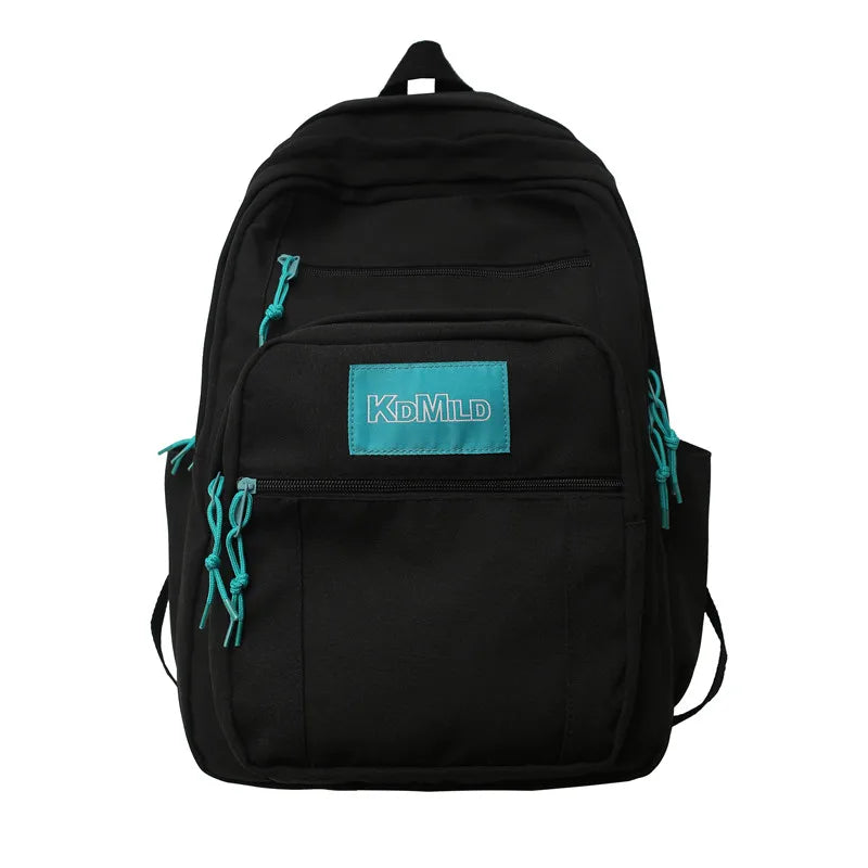Cool Trendy Girl Boy College Backpack Lady Men School Bag New Nylon Laptop Male Women Backpack Fashion Female Travel Student Bag