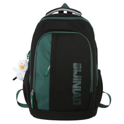Cool Women High Capacity Laptop School Bag Girl Leisure College Backpack Fashion Ladies Travel Trendy Female Cute Nylon Book Bag