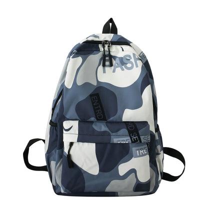 Cool Women Men Camouflage School Bag Boy Girl Travel Backpack Male Lady Graffiti Book Bag Female Laptop College Backpack Fashion