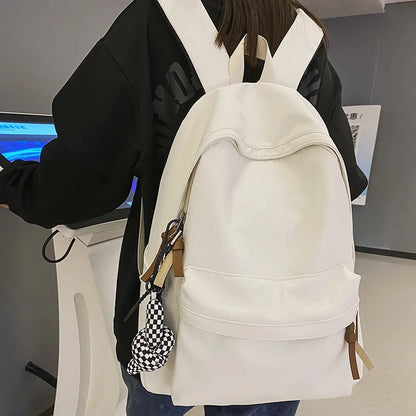 Cool Women Men Nylon Waterproof College Backpack Fashion Ladies Male Travel Book School Bag Girl Backpack Female Laptop Student
