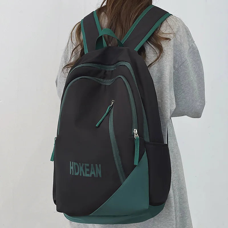 Cool Women Men Waterproof School Bag Boy Girl Student Travel Backpack Female Laptop College Backpack Fashion Male Lady Book Bags
