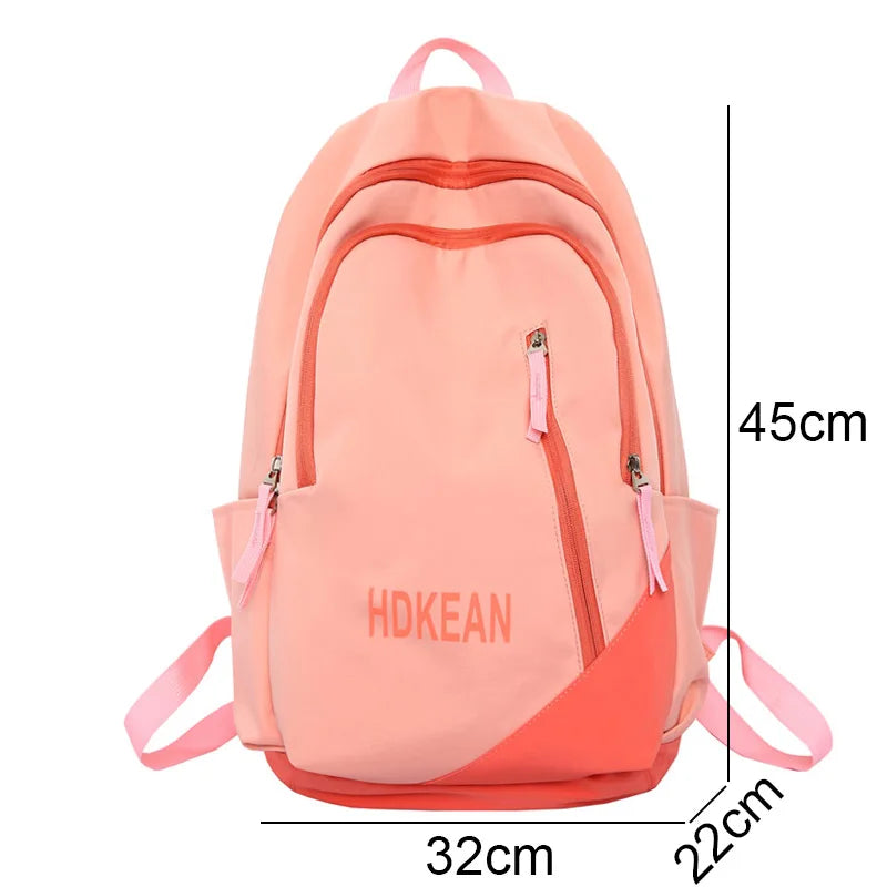 Cool Women Men Waterproof School Bag Boy Girl Student Travel Backpack Female Laptop College Backpack Fashion Male Lady Book Bags