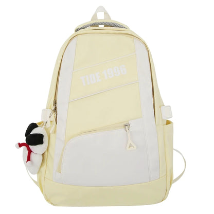 Cool Women Nylon Laptop Student Book Bag Girl Leisure Backpack Ladies Cute Fashion Female Travel Teenage College Backpack Trendy