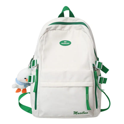 Cool Women Nylon School Bag Trendy Lady Kawaii College Backpack New Girl Travel Book Backpack Fashion Female Laptop Student Bags
