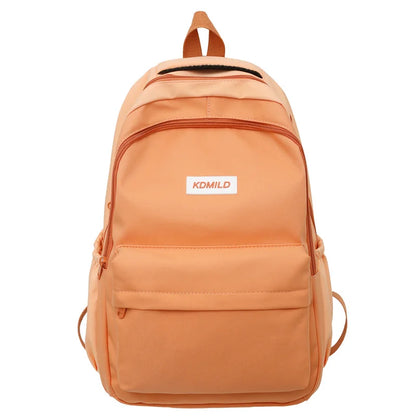 Cool Women Red Waterproof Laptop School Bag Female Cute Backpack Fashion Girl Kawaii College Backpack Trendy Lady Travel BookBag
