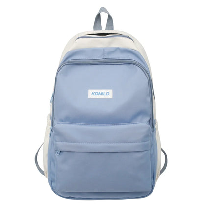 Cool Women Red Waterproof Laptop School Bag Female Cute Backpack Fashion Girl Kawaii College Backpack Trendy Lady Travel BookBag