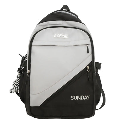 Cool Women Student Waterproof High Capacity College Backpack Female School Bag Cute Lady Travel Laptop Girl Book Bag Fashion New