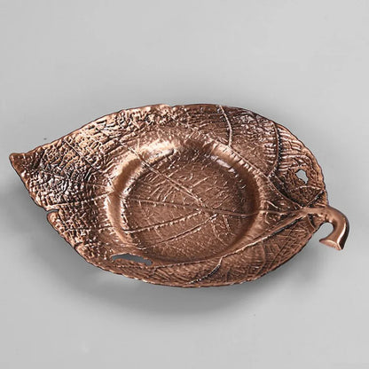 Copper Alloy Coaster Kung Fu Tea Set Tea Ceremony Tea Tray Tea Mat Cup Saucer Tin Cup Saucer Coaster Tea Set Siteel