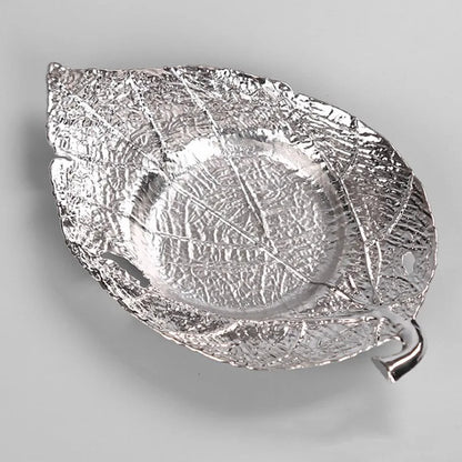 Copper Alloy Coaster Kung Fu Tea Set Tea Ceremony Tea Tray Tea Mat Cup Saucer Tin Cup Saucer Coaster Tea Set Siteel