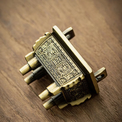Copper Alloy Tea Pet Antique Bronze Quadripod Ting Tea Ceremony Decoration Incense Burner Household Car High Grade Ornament