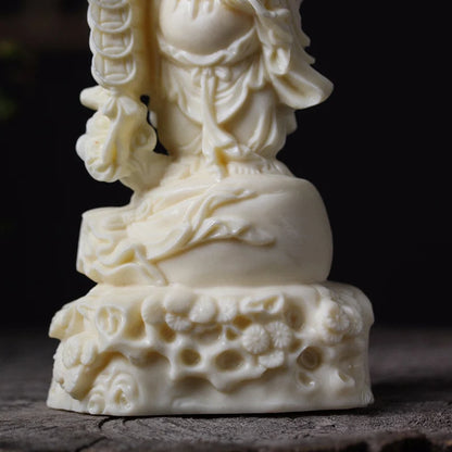 Copper Coin Belly Maitreya Laughing Buddha Figure Small Statue Resin Art Sculpture High-end home room office decoration statue