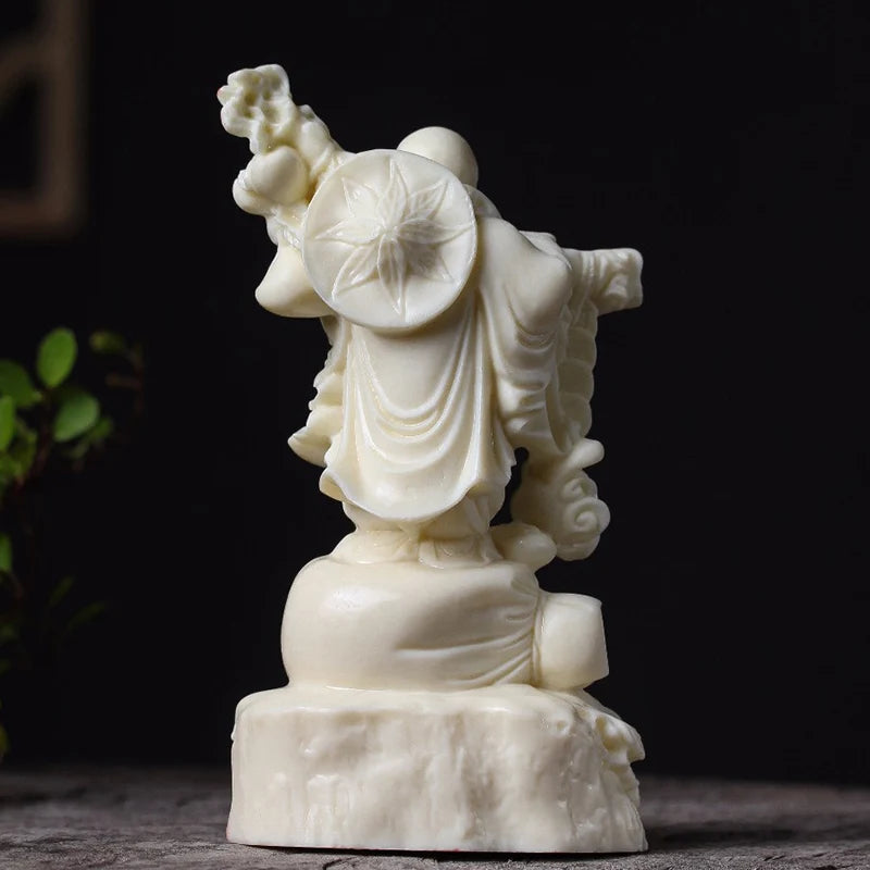 Copper Coin Belly Maitreya Laughing Buddha Figure Small Statue Resin Art Sculpture High-end home room office decoration statue