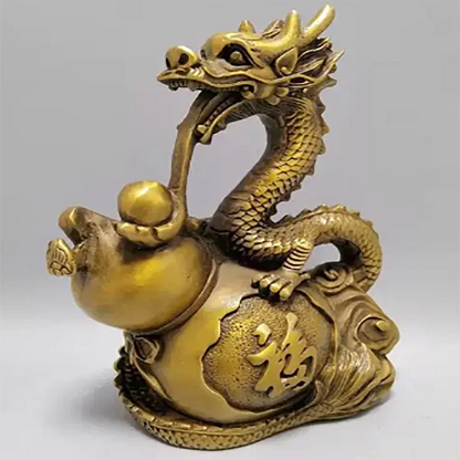 Copper Dragon Crafts Dragon Decoration