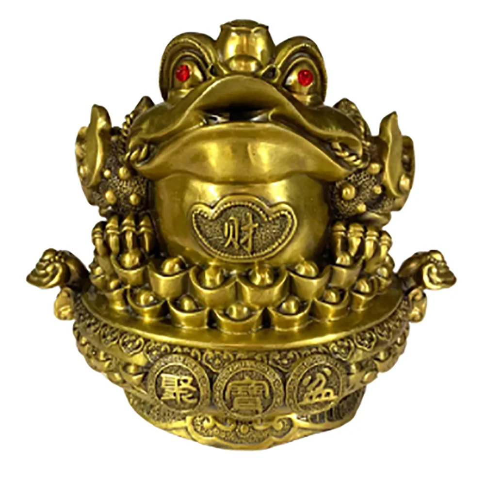 Copper Golden Toad Ornaments Cornucopia Golden Toad Home Crafts Ornaments
