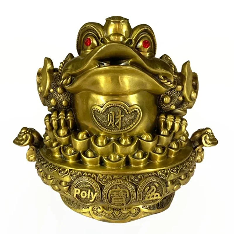 Copper Golden Toad Ornaments Cornucopia Golden Toad Home Crafts Ornaments