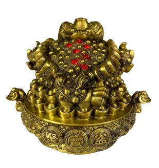 Copper Golden Toad Ornaments Cornucopia Golden Toad Home Crafts Ornaments