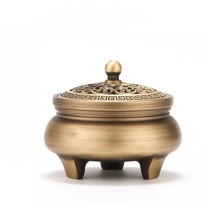 Copper Incense Burner Home Decoration Incense Stick Holder Room Aromatherapy Muse Accessories