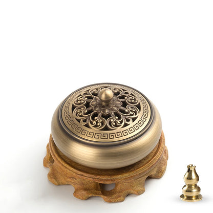 Copper Incense Burner Home Decoration Incense Stick Holder Room Aromatherapy Muse Accessories
