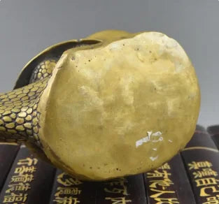 Copper Statue Brass handicraft snail means to live and work in peace and contentment