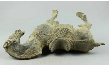 Copper Statue  Collectible Decorated Old Handwork Bronze sculpture Horse statue