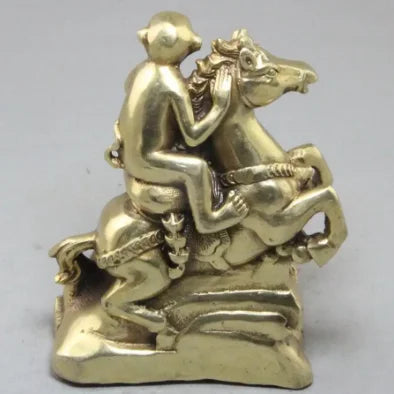 Copper Statue Factory direct wholesale collection Antique Brass crafts antique do old immediately seal waiting for ornaments