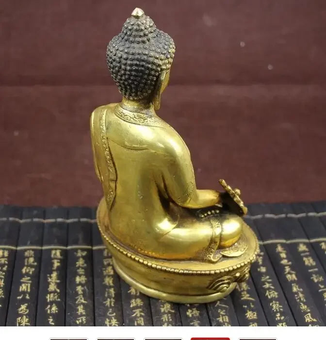 Copper Statue Large Tibet Tibetan brass Medicine Buddha Statue