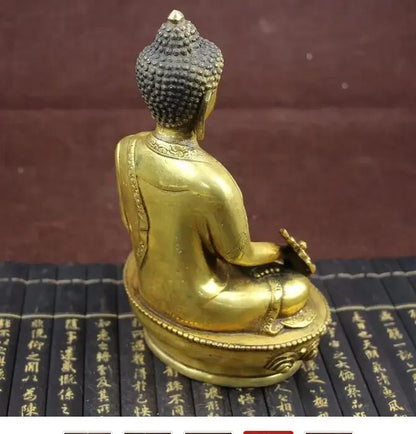 Copper Statue Large Tibet Tibetan brass Medicine Buddha Statue