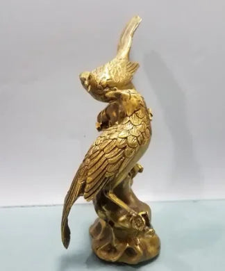 Copper Statue Pure copper magpie happy plum home double wedding decorations