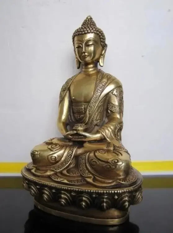 Copper Statue Tibetan Buddhis Amitabha bronze buddha statue